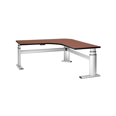 WorkRite Sonoma Premium Large Equal Corner Height Adjustable Workstation DISCONTINUED